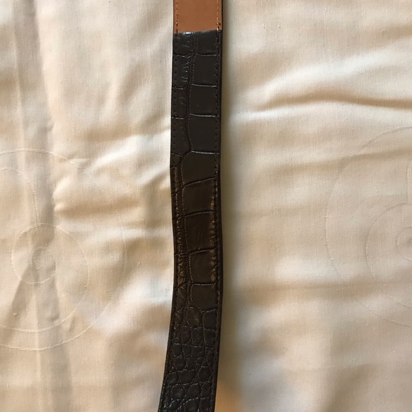 W.KleinbergGenuine Alligator Leather Belt - Picture 2 of 5